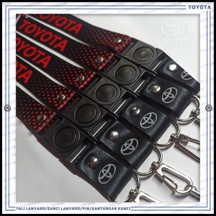 

DISKON TALI LANYARD GANTUNGAN ID CARD/HP/KUNCI/DLL.. TOYOTA !