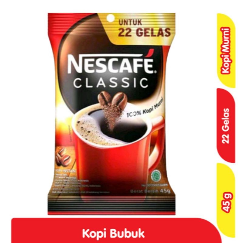 

(Desty Shop)Nescafe Classic Bag 45g