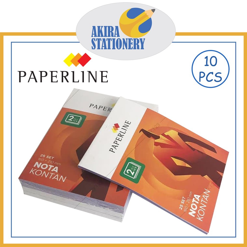 

Bond Note KONTAN PAPERLINE 2ply/double 2 Besar (10Pcs) |xFOtH8gx|