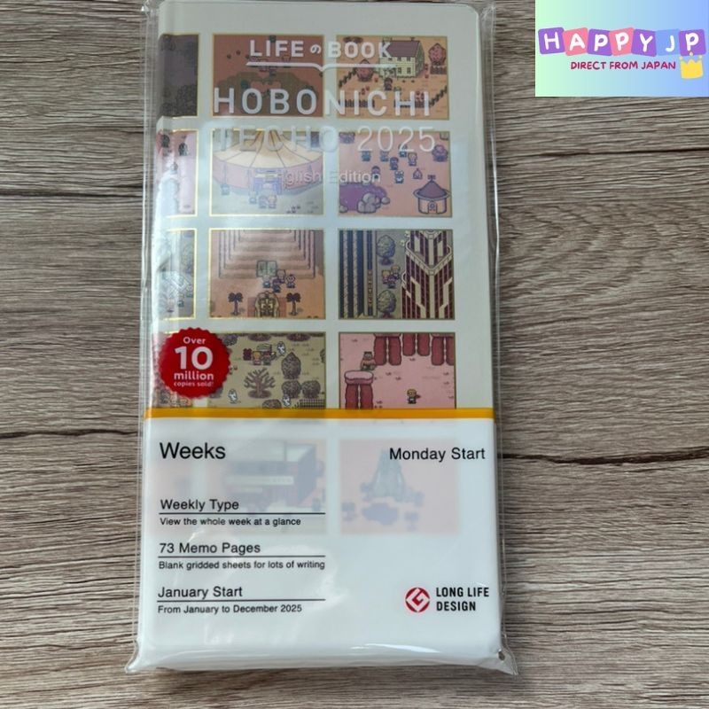 

Hobonichi Techo 2025 Minggu IBU/SENYUM & AIR MATA Perencana Mingguan Awal Januari Perencana Mingguan Kiri Ramping |ierPk66s|