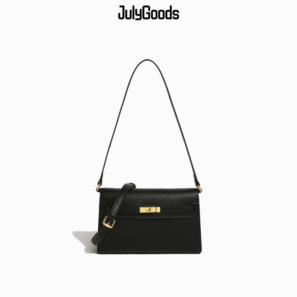 

JulyGoods tas selempang wanita kelly elan tas bahu tas kantor formal tas kulit berkualitas tinggi |0712897B|