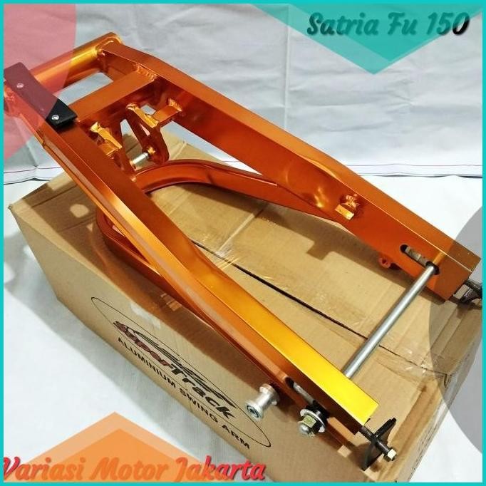 Swing arm supertrack Satria Fu 150 model baru stabilizer Gold 11OKTZ4