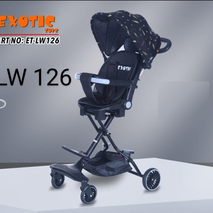 Stroller Pasific Exotic Lw126 Lw-126 Lw 126 Kereta Dorong Bayi