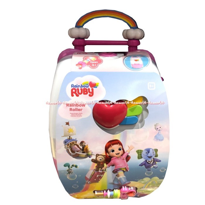 (New) Rainbow Ruby Rainbow Stroller Mainan Dengan Tas Dorong