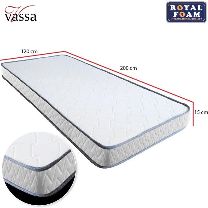 Kasur busa Vassa quilting  - Single size - Royal foam inside