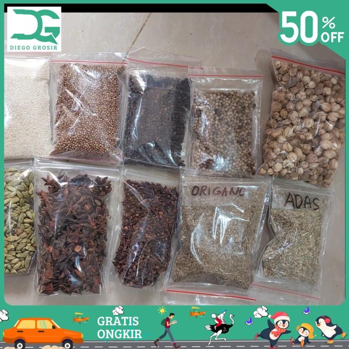 

BAHAN ALAMI ANEKA BUMBU REMPAH KERING 100GR - BUMBU DAPUR - BUMBU MASAK BY DIEGO GROSIR KUALITAS PRODUK TERBAIK!!
