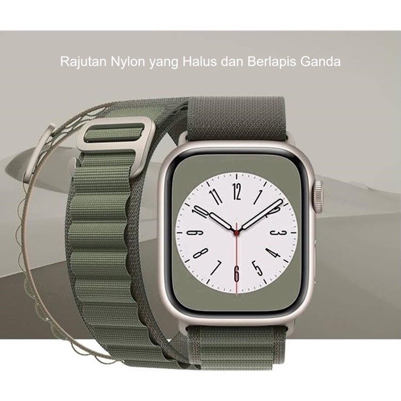 [NEW PRODUCT] STRAP ALPINE LOOPBACK NYLON APPLE WATCH ULTRA SERIES 8 7 6 5 4 3 2 1 TALI JAM IWATCH