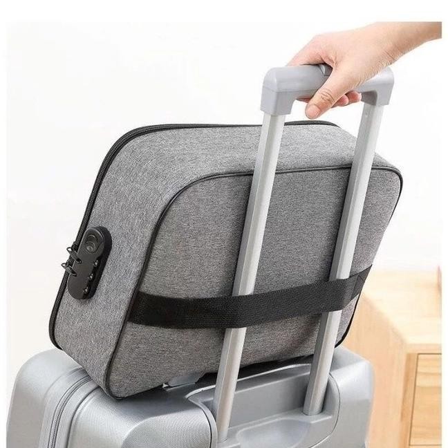 

TAS DOKUMEN TRAVEL BAG LENGKAP DENGAN KUNCI LOCKSTORAGE BAG DOKUMEN