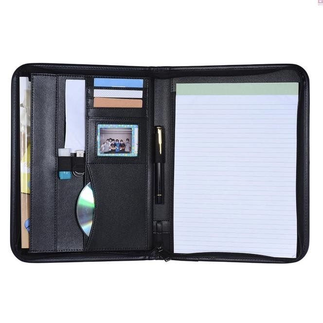 

G M TAS ORGANIZER DOKUMEN A4 MULTIFUNGSI BAHAN KULIT PU DENGAN