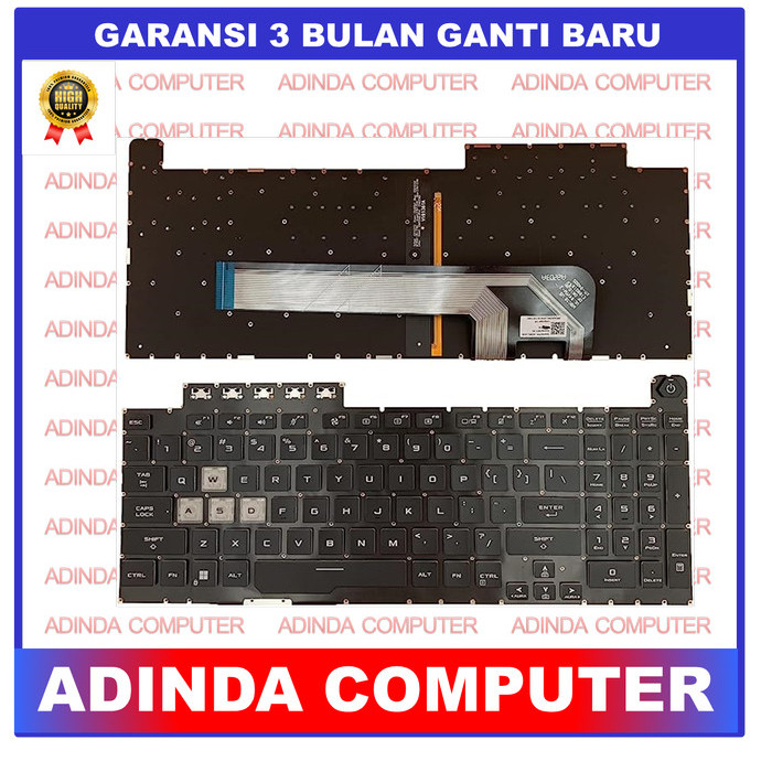ada Keyboard Asus TUF A15 FX506 FA506IU FA506IV FA506Q FA506QM Backlight