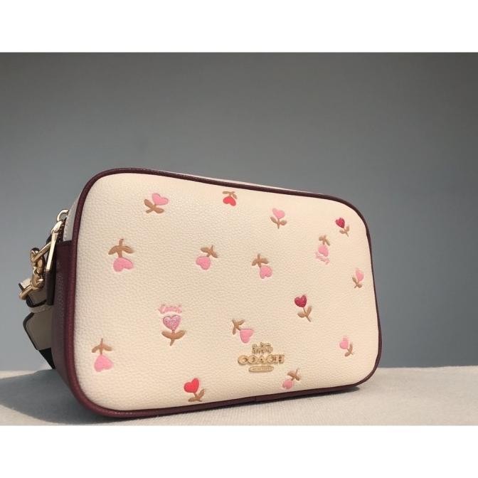 [ORIGINAL] COACH Jes Crossbody With Heart Floral Print / Tas Coach