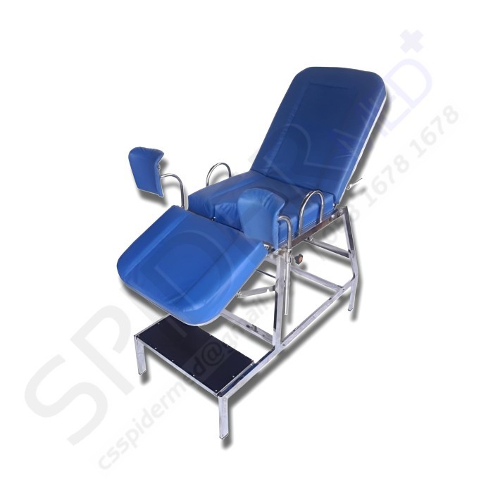 Gynecology Chair Stainless Steel Kursi Obgyn SS Kursi Ginek Gyn