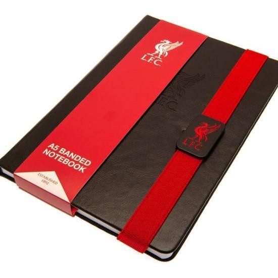 

Liverpool Fc A5 Notebook, Buku Tulis Lfc Gift, Official Product! Promo