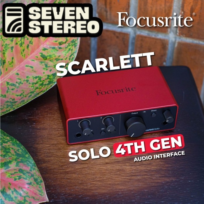 Best Seller Soundcard Focusrite Scarlett Solo 2Nd Generation