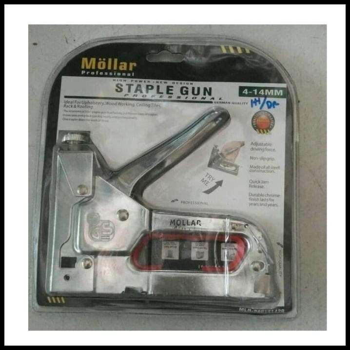 

HOT DEAL STAPLE GUN MOLLAR 3 WAY TACKER - STAPLES JOK TEMBAK HEKTER !