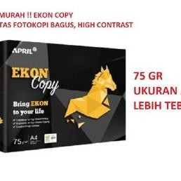 

(Per Dus) Kertas Hvs Fotocopy Paperone April Pp Lite A4 - F4 75 Gr Terbaru