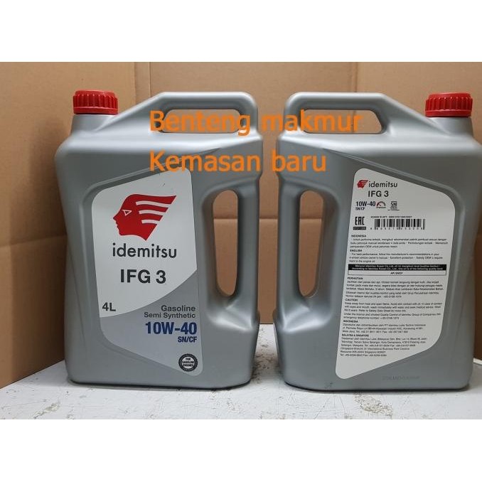 Oli Mobil Idemitsu 10W-40 4 liter