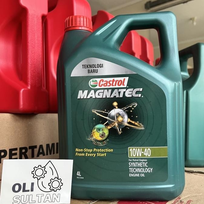CASTROL MAGNATEC SAE 10W-40 4L | ORIGINAL ENGINE OIL | OLI MOBIL