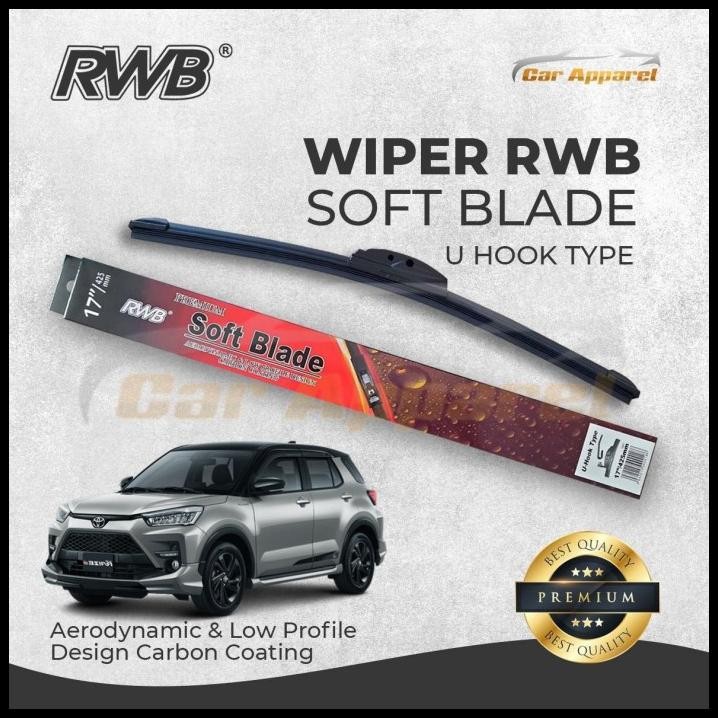 BEST DEAL WIPER RWB SOFT TOYOTA RAIZE HYBRID / WINDSHIELD TOYOTA RAIZE