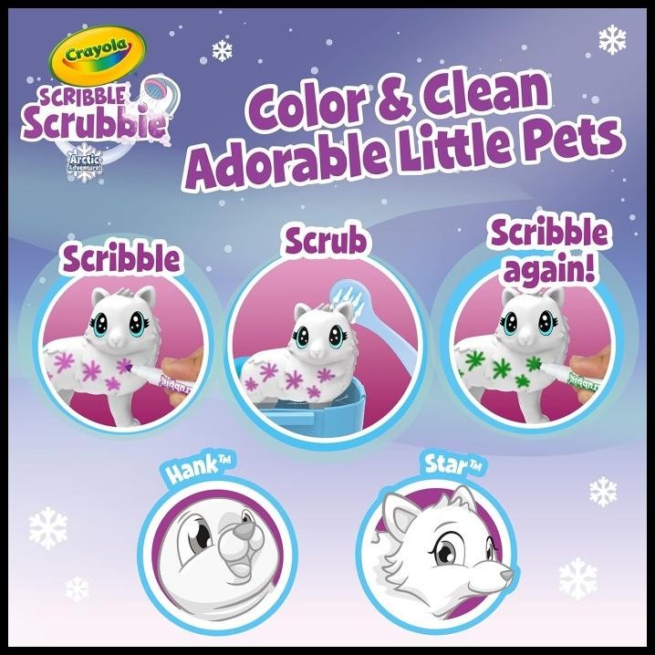 

TERBARU CRAYOLA SCRIBBLE SCRUBBIE ARTIC IGLOO COLOR CHANGES PETS !!!!!