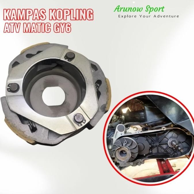 Kampas Kopling Atv 150 Gy6 Matic Original
