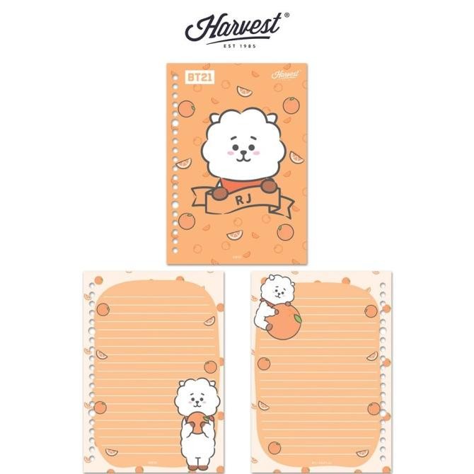 

Harvest Bt21 Kertas Binder / Loose Leaf Sweet Fruits - Bundle Isi 7 Terbaru