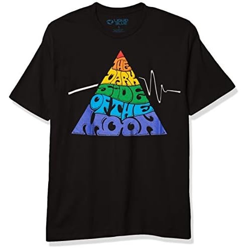 Kaos Liquid Blue Unisex-Adult Standard Pink Floyd Pyramid Groove Darkside |yQC9LT19|