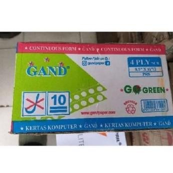 

Continous Form 9.5 X 11 4 Ply K4 Bagi 2 Warna Gand Terbaru