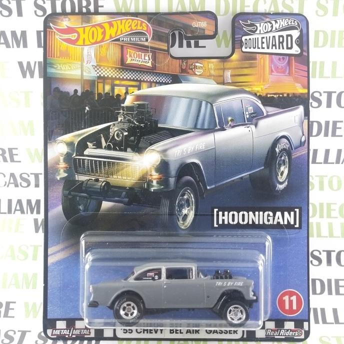 Hotwheels 55 Chevy Bel air Gasser Boulevard
