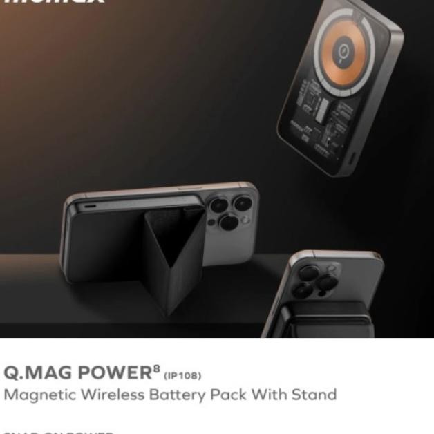 Powerbank Wireless Magsafe Fast Charging Type C Momax Slim Powerbank Magnetic 20000Mah 10000Mah 5000