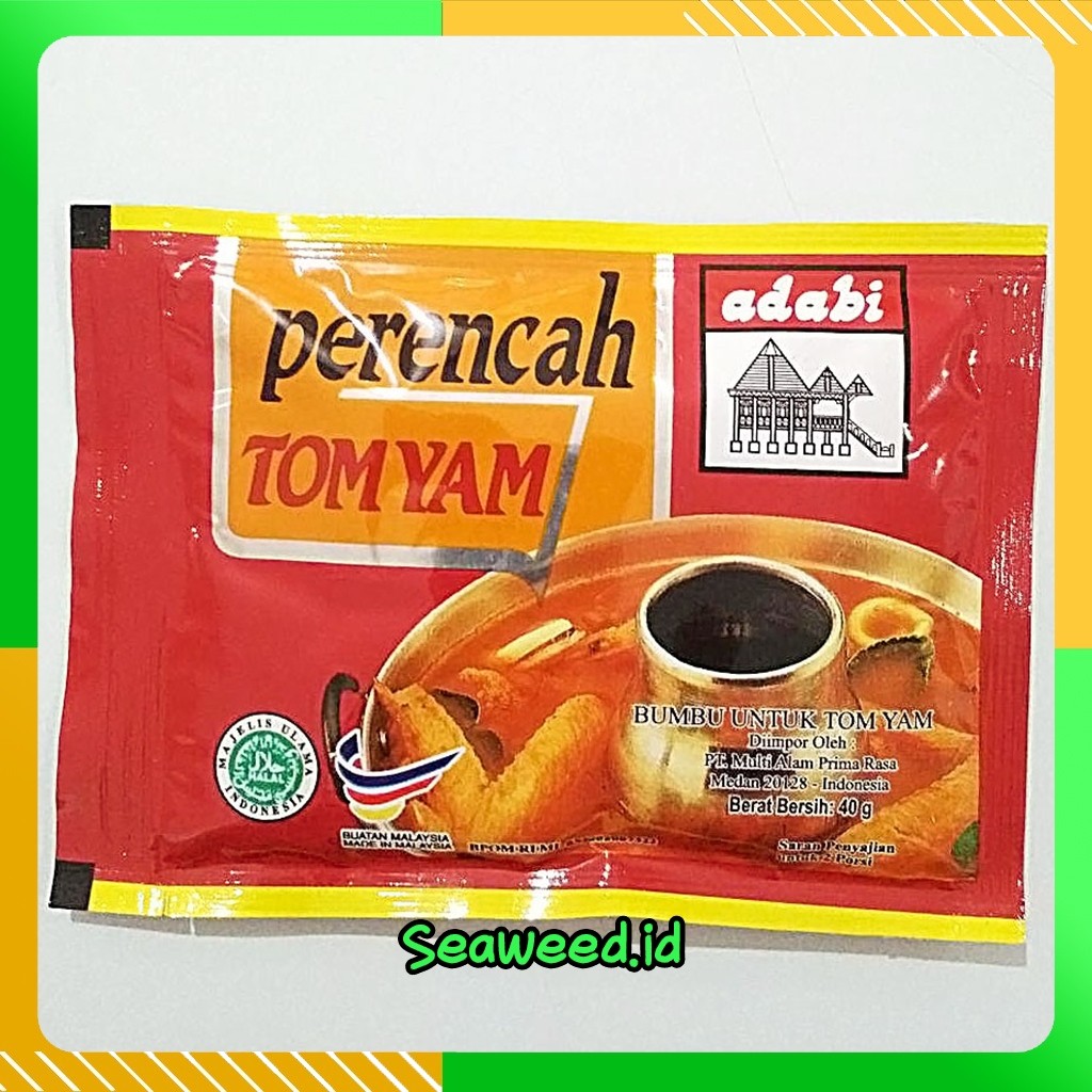 

Adabi Perencah Tomyum 40g 16 pcs 1 Renceng – Solusi Cepat untuk Hidangan Tomyum Nikmat