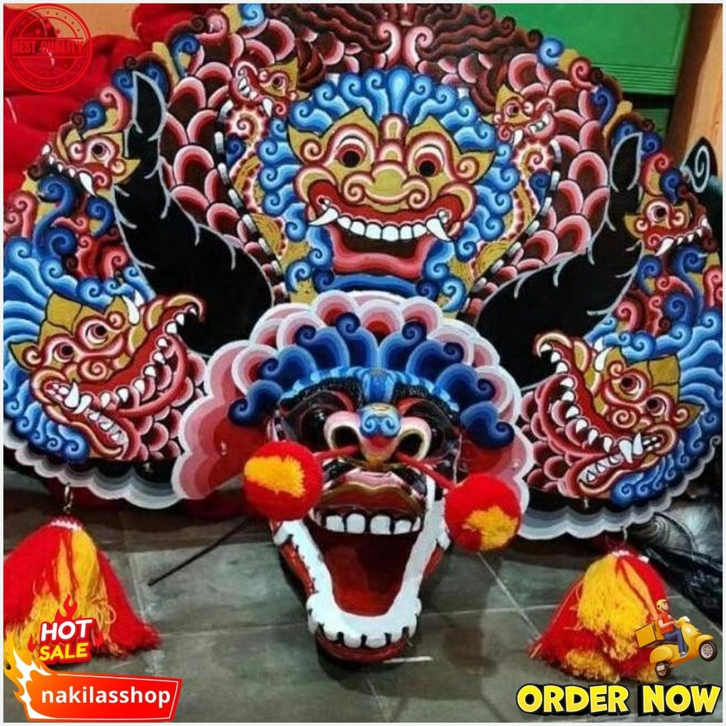 

Bisa Cod Cuci Gudang Barongan Rampak Telon Jamang Cat Air Brush Bonus Kemul Panjang Dan Pentul Tinggal Pakai Ukuran Anak Promo Barongan Plipit Romo Mainan Anak Barongan Anak Sd Brongan Plipit Premium / Barongan Spon Caplok Kain Panjang / Barongan Ponorogo