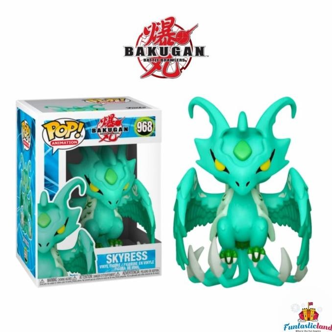 Original Funko POP Animation Bakugan Battle Brawlers - Skyress #968