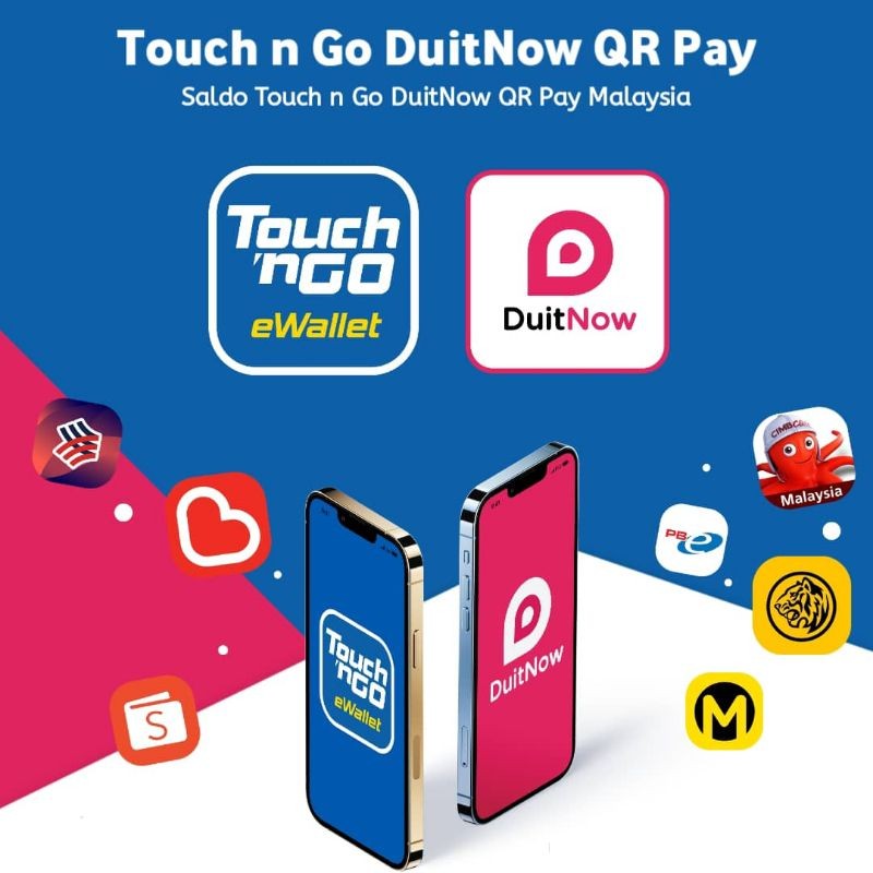Touch n Go Malaysia DuitNow QR Pay Malaysia langsung masuk RM50 RM100 RM150 RM200