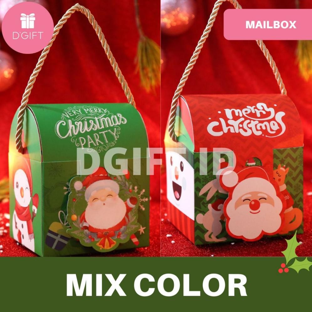 

Box Kue Natal Goodie Bag Kotak Cookies Kuker Dus Kado Hampers Mini Christmas Box Terlaris