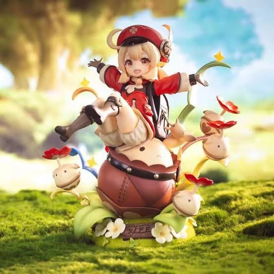 Genshin Impact Klee Hibana Warrior Spark Knight Figure