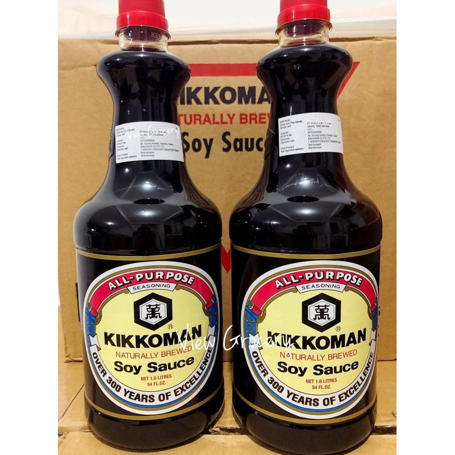 

Kikkoman Soy Sauce / Kikkoman Kecap Asin/ kikkoman shoyu 1,6L E82JA