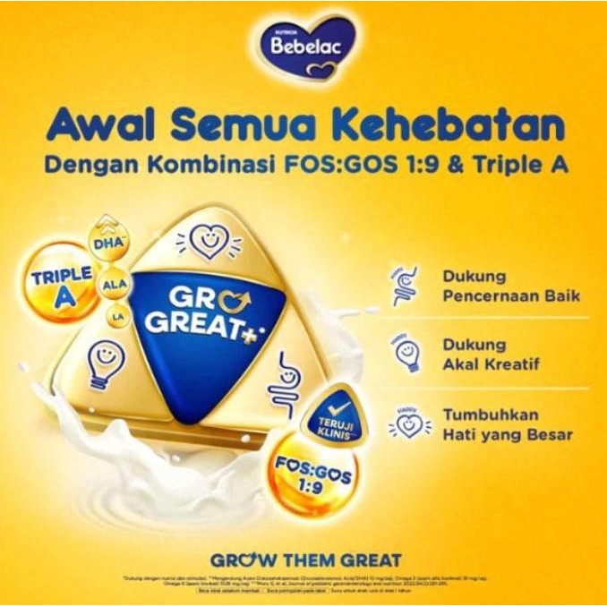 susu bebelac 3 madu 3000 gr VIP