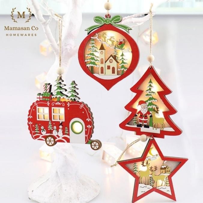 >*>*>*>*] Christmas LED Hanging Decoration | Dekorasi Natal Lampu Xmas