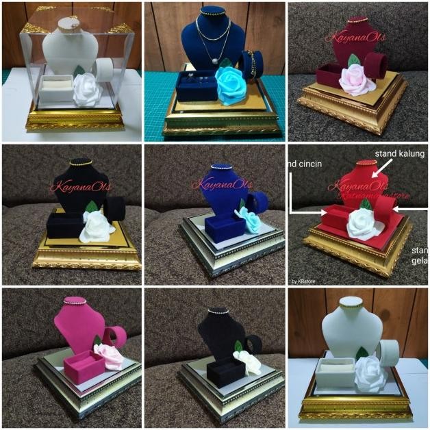 Kotak Tempat Hantaran Seserahan Mahar Perhiasan 1 Set Medium