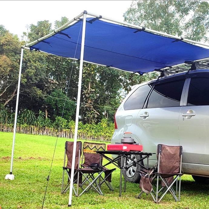 Tenda Mobil Side Awning Car Tent Portable Camping Super Universal E88A