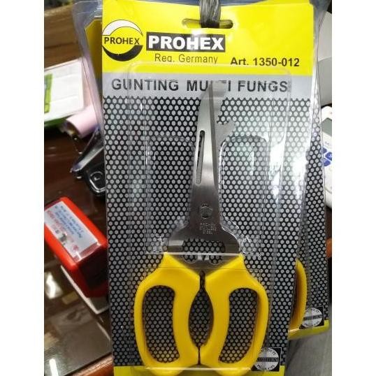 

Silahkan Order] PROHEX GUNTING MULTI FUNGSI SERBA GUNA SCISSORS 1350-012