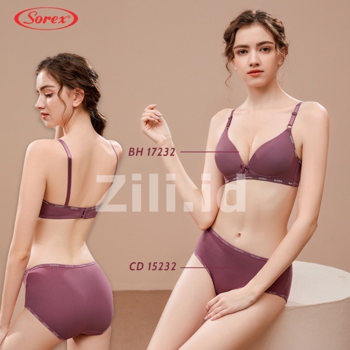 Sorex Bra Set Soft Tanpa Kawat (Bra+Cd)