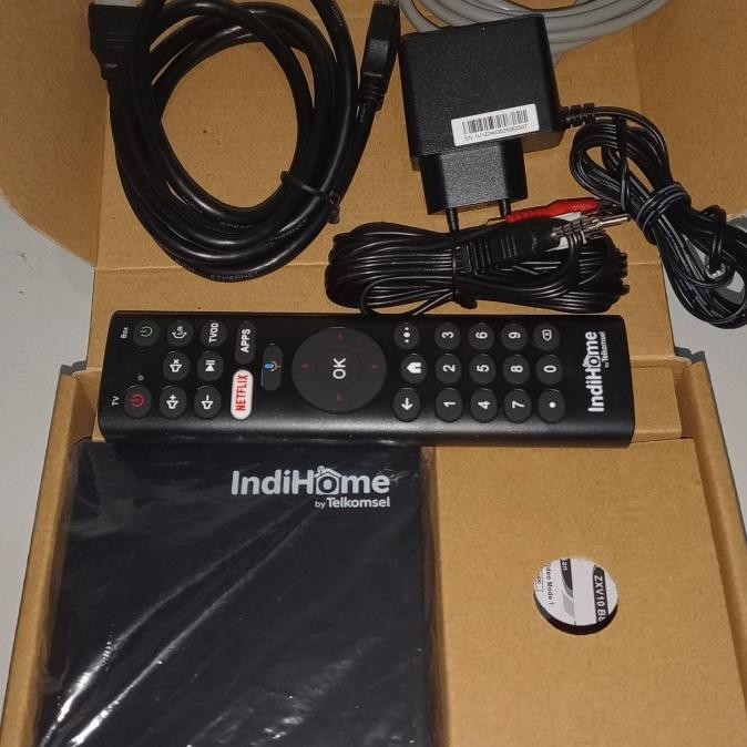 STB ANDROID ZTE B866F FULLSET [terbaik]