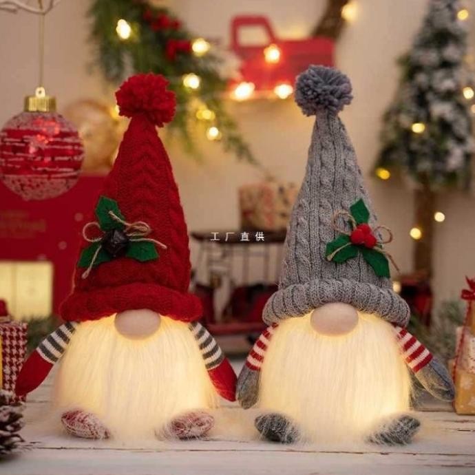 /////] Boneka Natal Gnome Pendek by Platefulnco