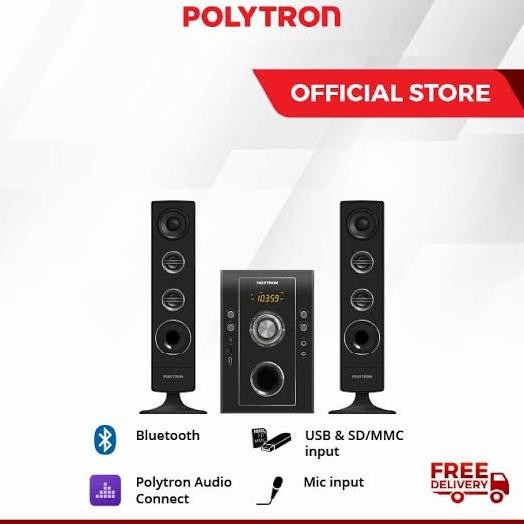 siap kirim] SPEAKER AKTIF MULTIMEDIA POLYTRON PMA9506 SPIKER BLUETOOTH PMA 9526