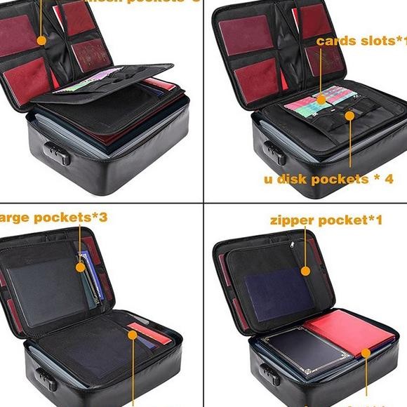 

NEW TAS ANTI API TAS DOKUMEN ANTI API AIR DENGAN KUNCI & RESLETING TERMURAH