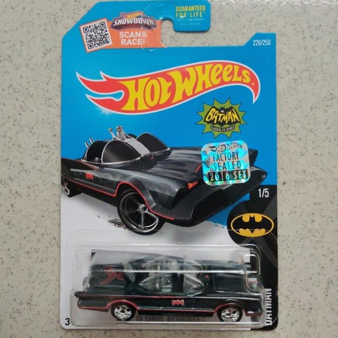 HOTWHEELS SUPER TREASURE HUNT TV SERIES BATMOBILE FS