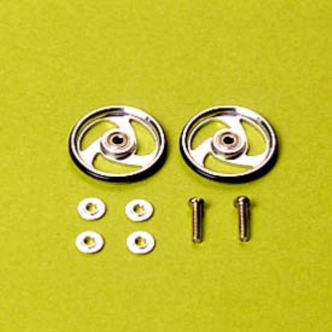 19mm Aluminum Ball Race Rollers (Aero Spoke Type) - 15160