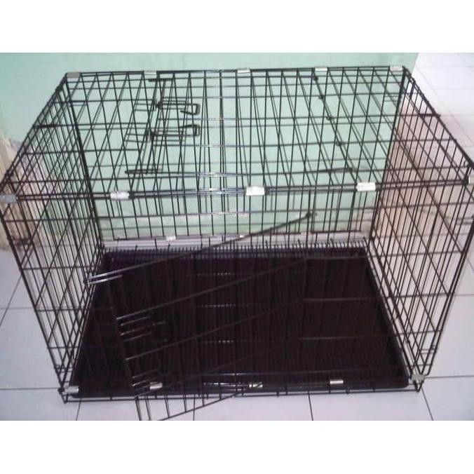 Kandang Besi Lipat Kotak Besar DAYANG 03 Kucing Anjing Kelinci Burung